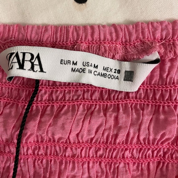 Zara draped crop top - Picture 4 of 4